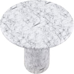 Cosenza Concrete Indoor/Outdoor Bar Table in White