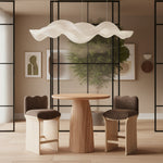Venosa Concrete Indoor/Outdoor Bar Table in Natural