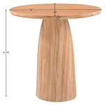 Venosa Concrete Indoor/Outdoor Bar Table in Natural