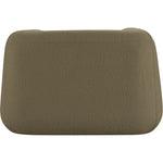 Abbington Boucle Fabric Upholstered Chair in Olive