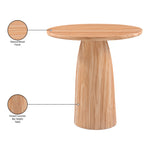 Venosa Concrete Indoor/Outdoor Bar Table in Natural