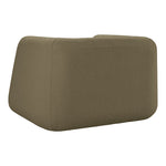 Abbington Boucle Fabric Upholstered Chair in Olive