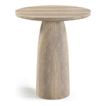 Venosa Concrete Indoor/Outdoor Bar Table in Travertine