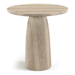 Venosa Concrete Indoor/Outdoor Bar Table in Travertine