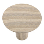 Venosa Concrete Indoor/Outdoor Bar Table in Travertine