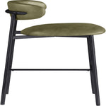 Lupita Vegan Leather Upholstered Bar Stool (834-C) in Olive
