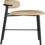 Lupita Vegan Leather Upholstered Bar Stool (834-C) in Tan