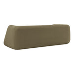 Abbington 91" Boucle Fabric Upholstered Sofa in Olive