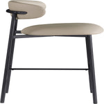 Lupita Vegan Leather Upholstered Bar Stool (834-C) in Taupe