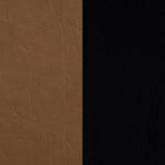 Abigail Vegan Leather Upholstered Queen Bed (3 Boxes) in Cognac