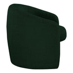 Acadia Boucle Fabric Upholstered Accent Chair in Green