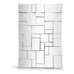 Action Geometric Design Mirror in Silver