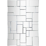 Action Geometric Design Mirror in Silver
