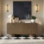 Adagio Solid Wood And Oak Veneer Sideboard/Buffet in Brown