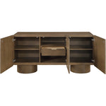 Adagio Solid Wood And Oak Veneer Sideboard/Buffet in Brown