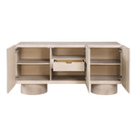 Adagio Solid Wood And Oak Veneer Sideboard/Buffet in Natural