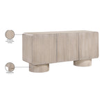 Adagio Solid Wood And Oak Veneer Sideboard/Buffet in Natural