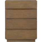 Adagio Solid Wood And Oak Veneer Chest in Brown