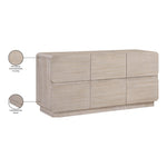 Adagio Solid Wood And Oak Veneer Dresser in Natural