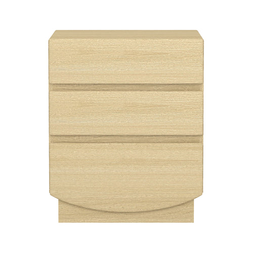 Ardea 20" Nightstand (3-Drawer) in Natural Oak
