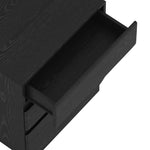 Ardea 20" Nightstand (3-Drawer) in Black