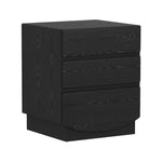 Ardea 20" Nightstand (3-Drawer) in Black