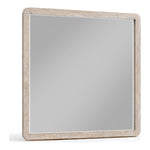 Adagio Solid Wood And Oak Veneer Mirror in Natural