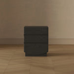 Ardea 20" Nightstand (3-Drawer) in Black