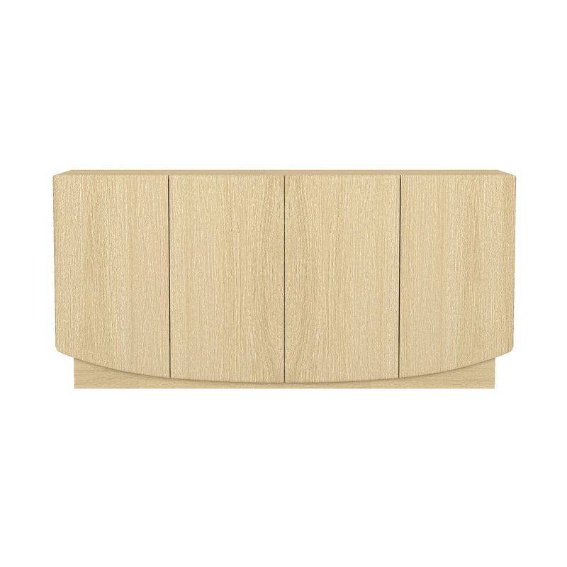 Ardea 60" Sideboard (4-Door) in Natural Oak