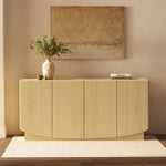 Ardea 60" Sideboard (4-Door) in Natural Oak