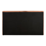 Dorian Velvet Upholstered King Bed in Cognac