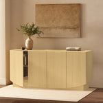 Ardea 60" Sideboard (4-Door) in Natural Oak
