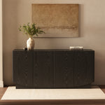 Ardea 60" Sideboard (4-Door) in Black
