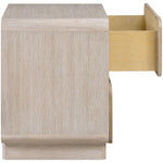 Adagio Solid Wood And Oak Veneer Nightstand in Natural