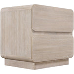 Adagio Solid Wood And Oak Veneer Nightstand in Natural