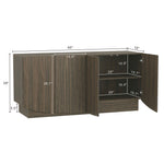 Ardea 60" Sideboard (4-Door) in Walnut