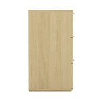 Clive 72" Dresser (6-Drawer) in Natural Oak and Gold