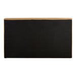 Dorian Velvet Upholstered King Bed in Saddle