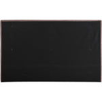 Adam Linen Textured Fabric Upholstered King Bed in Brown