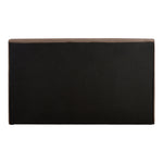 Dorian Velvet Upholstered Queen Bed in Brown