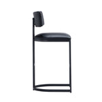 Juno Metal Barstool in Black
