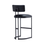 Juno Metal Barstool in Black