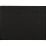Adam Boucle Fabric Upholstered Queen Bed in Black