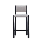 Lennor Boucle Metal Counter Stool in Champagne