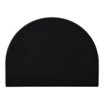 Madrid Velvet Upholstered Queen Bed in Black