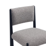 Lennor Boucle Metal Counter Stool in Mushroom
