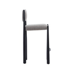 Lennor Boucle Metal Counter Stool in Mushroom