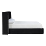 Kendall Velvet Upholstered King Bed in Black
