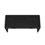 Grace 54" Office Desk (2-Drawer) in Black
