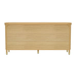 Park 68" Solid Wood Dresser (6-Drawer) in Natural
